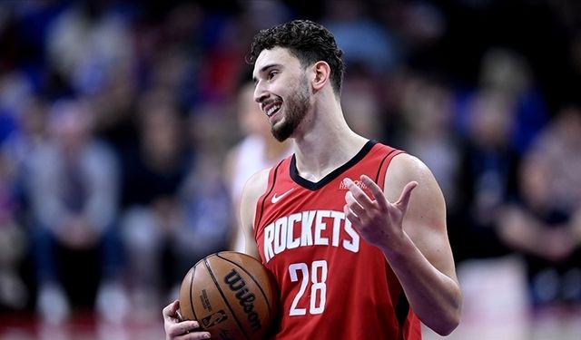 NBA'de Alperen Şengün'ün "double-double" yaptığı maçta Rockets, Bulls'u yendi