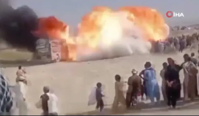 Pakistan'da tanker felaketi: 2 ölü, 56 yaralı