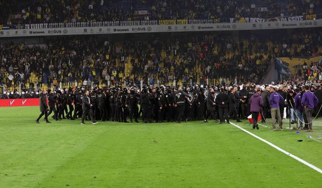 Derbide taşkınlık yapan 43 kişi hakkında işlem başlatıldı