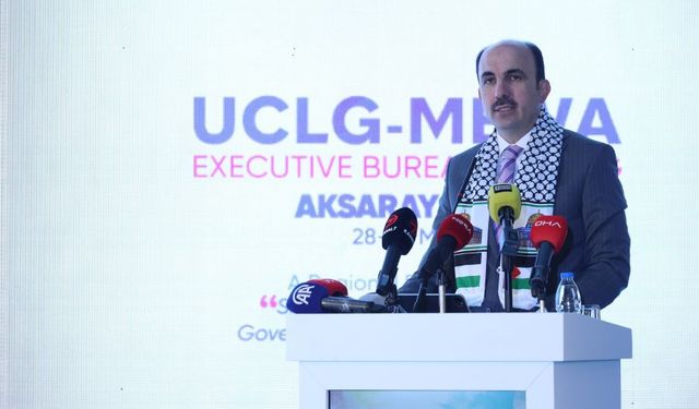 Dünya belediyeleri Aksaray'da buluştu: Başkan Altay'dan çarpıcı açıklamalar