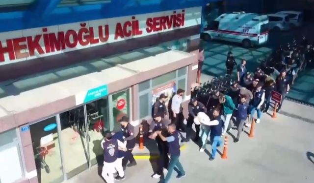 Konya polisinden 10 ilde operasyon!