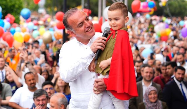 Binlerce balon kanseri yenen minik Ali Asaf için uçuruldu