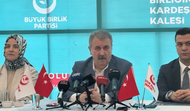 Destici'den Konya'da idam çıkışı