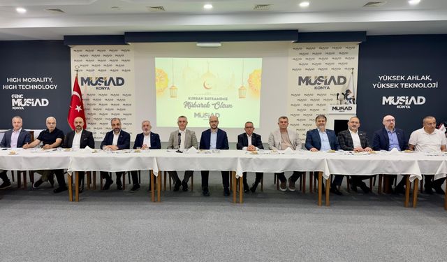 İş dünyası bayramda MÜSİAD’da buluştu
