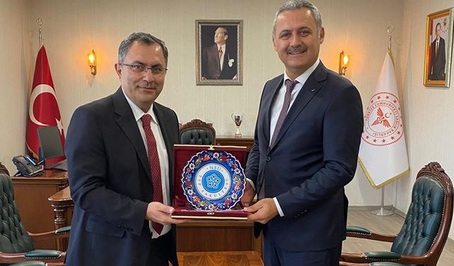 İl Sağlık Müdürü Yavuz’a  hayırlı olsun ziyaretleri