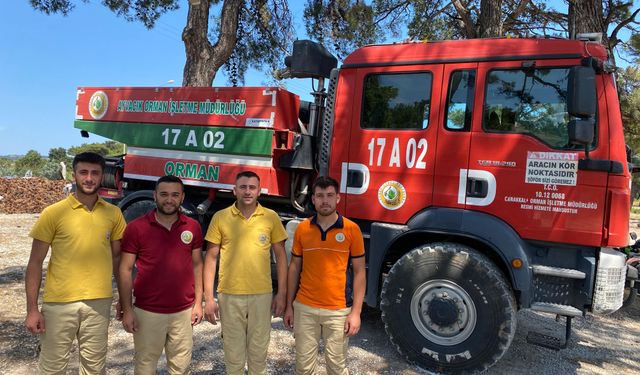 Duyarlı orman işçisi takdir topladı