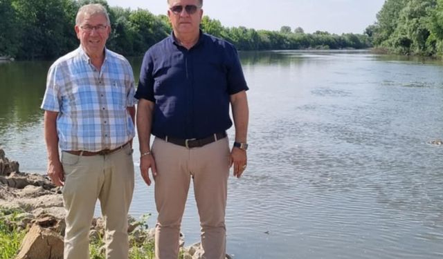 Meriç Nehri’nde kuraklık alarmı