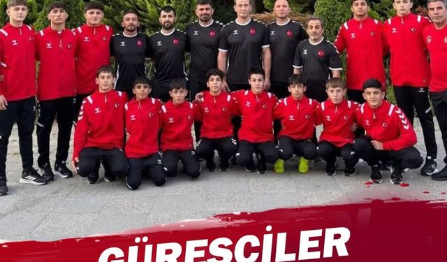 Genç güreşçiler Avrupa sahnesine çıkıyor