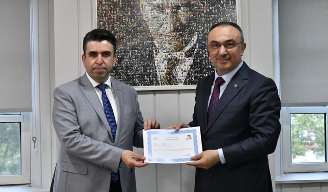 Tekirdağ'dan Konya'ya atanan kaymakama veda programı