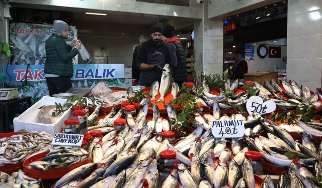 Balıkçı tezgahlarında bolluk yaşanıyor