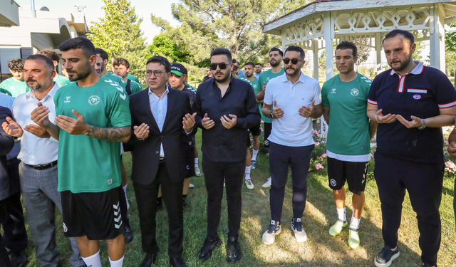 Konyaspor startı, antrenmanla verdi!