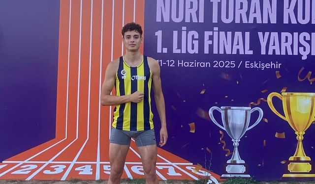 Oğuzhan Zeki Yeşilobalıgil’den Türkiye rekoru