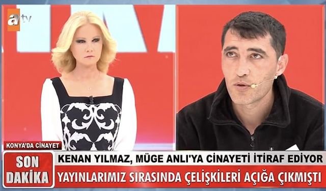 Konya'daki cinayet canlı yayında ortaya çıktı