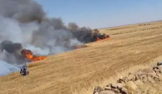 Kulu'da çıkan arazide yangın söndürüldü