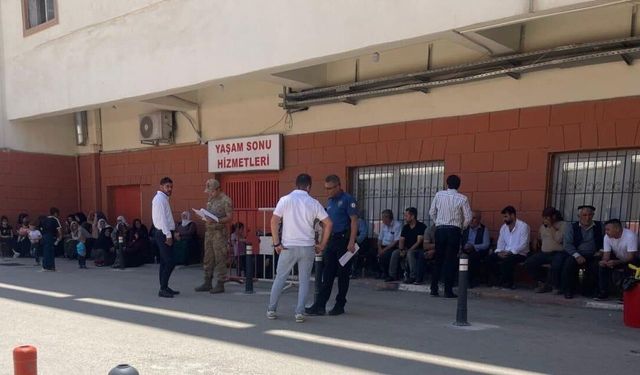 Elektrik akımına kapıldı