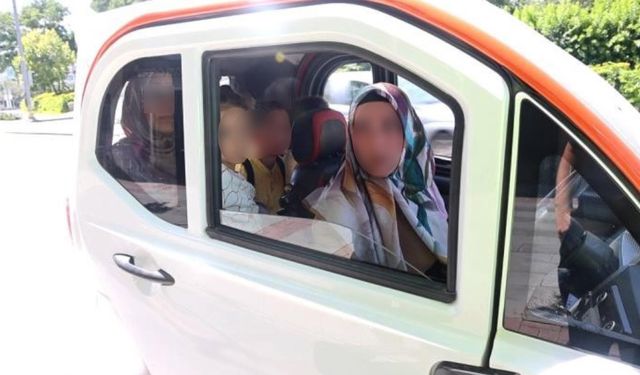 Fazla yolcu taşıyan kadının savunması pes dedirtti