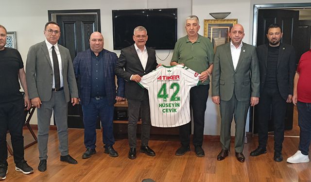 Başkan Atiker'den Ticaret Borsası'na ziyaret