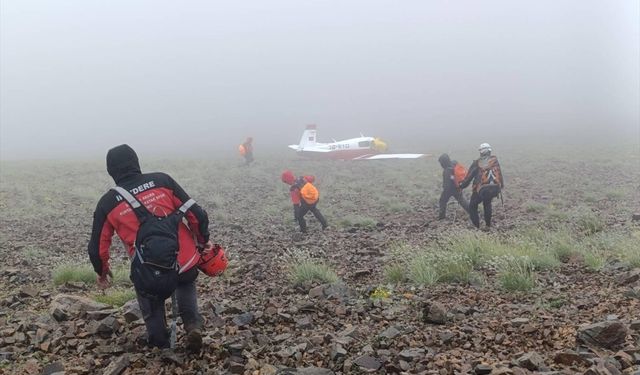 Eskişehir'den Rize'ye giderken düşen uçakta pilot ölü bulundu