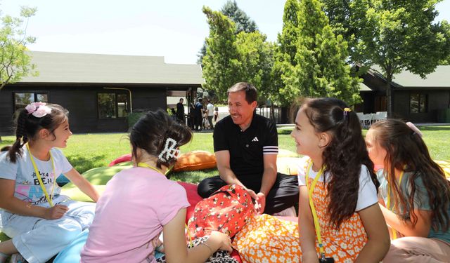 Karataylı minikler doğanın kollarında eğitim alıyor