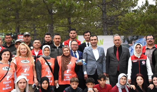 Karaman Çamlık Mevkii’nde yeşil seferberlik