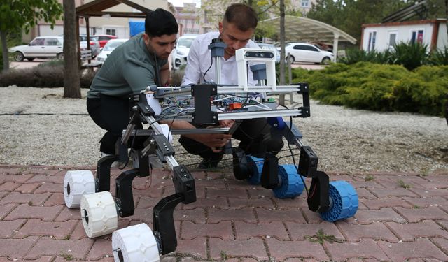 NASA’nın Mars sisteminden ilham aldılar: Konya’da geliştirilen araç engelleri kendi aşıyor