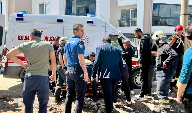 Aksaray'da yürek yakan olay: İnşaatın dördüncü katından düşen işçi yaşamını yitirdi