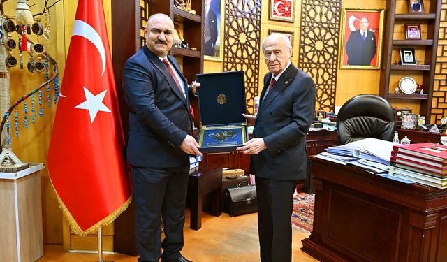 Devlet Bahçeli Kerkük'ün İlk Türkmen valisini kabul etti!