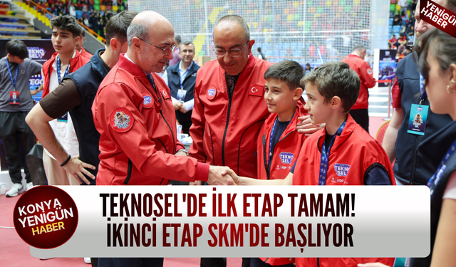 Teknosel'de ilk etap tamam! İkinci etap SKM'de başlıyor