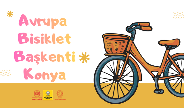 Avrupa Bisiklet Başkenti Konya’da sanat rüzgarı! Geleceğin çevreci ressamları belli oldu