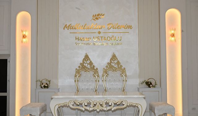 Evlenecek çiftlere büyük müjde: Şehrin en anlamlı salonu baştan aşağı değişti