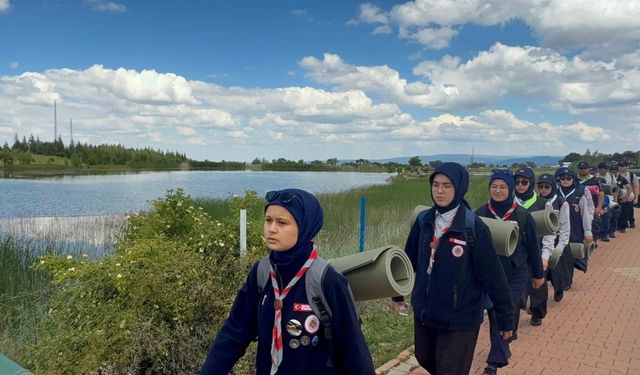 Konya’da küresel geri sayım: Dünya İslam ülkeleri izci kampı öncesi doğada büyük prova