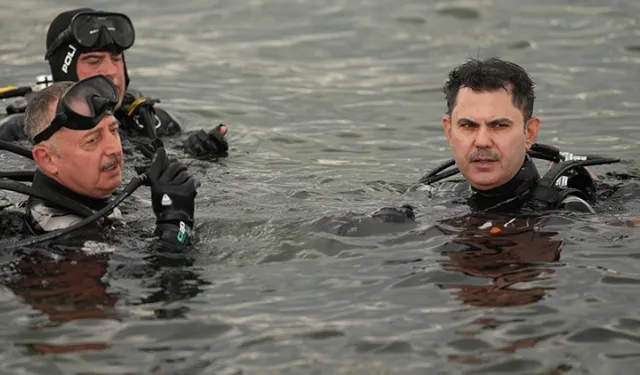 Bakan Murat Kurum Marmara Denizi'nden müjdeyle çıktı!