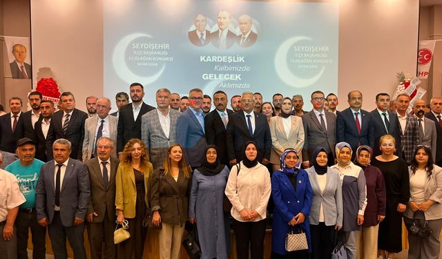 Seydişehir MHP’de Kocabaş güven tazeledi!