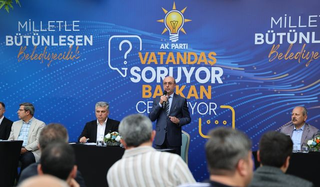 Mahalle sakinleri sordu belediye başkanı merak edilenleri tek tek anlattı!