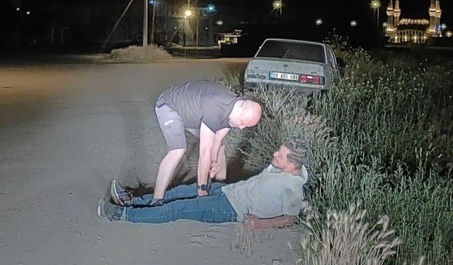 Aksaray’da gece yarısı dehşeti: Kameralar kayıttayken yaşanan bıçaklı kavgada gazeteciden kanı durduran müdahale