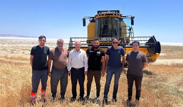Konya’da hasat sezonu biçerdöverlerin sesiyle başladı!
