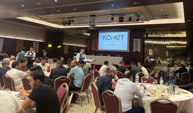 KOMÜT'ün gündeminde yatırım ve ekonomi vardı