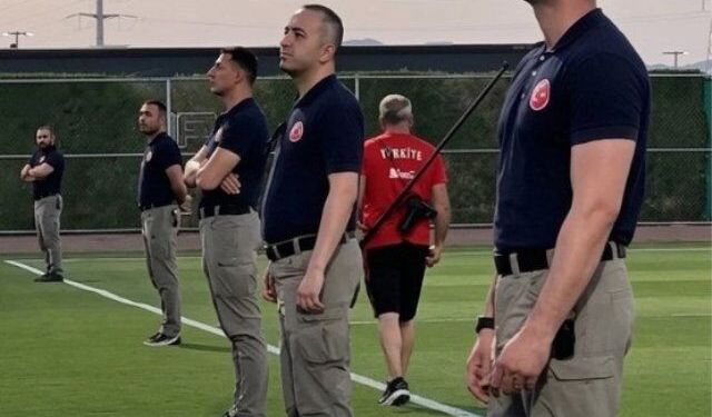 Türk Polis Teşkilatı’nın seçkin timleri Dünya Kupası’nda görev başında