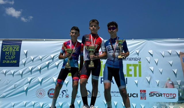 Selçuklu’nun Genç Pedalı Türkiye kürsüsünde!