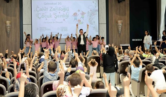 Geleneksel 20. Cahit Zarifoğlu Çocuk Şenliği Konya’da coşkuyla gerçekleştirildi!