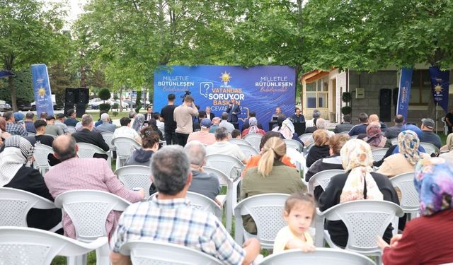 Konya’da doğrudan iletişim dönemi: Başkan Pekyatırmacı mahalle sakinlerini dinledi!