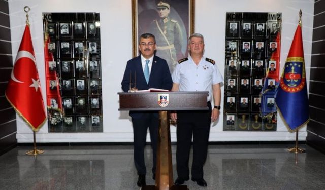 Ekici’den İl Jandarma Komutanlığı’na anlamlı ziyaret: "Huzurun güvencesi jandarma 187 yaşında"