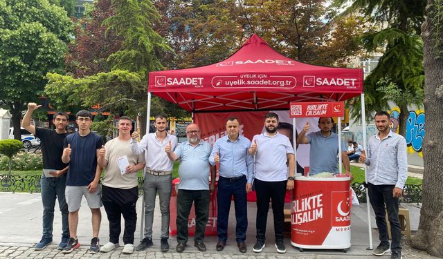 Konya’da babaların mutluluğuna Saadet ortak oldu!