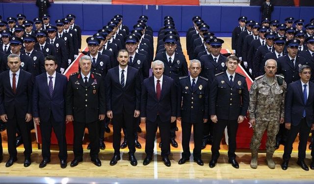 Konya’da gurur günü: 169 genç kahraman Türk polis teşkilatına katıldı!
