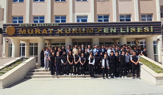 Konya'daki okullarda genç zihinleri değiştiren buluşma!