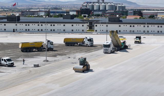 Konya lojistikte yeni çağa geçiyor: Tesiste sona yaklaşıldı rakam dudak uçuklattı!