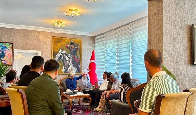 AK Parti Ereğli Teşkilatı'ndan yeni kaymakam Fatih Genel'e ziyaret