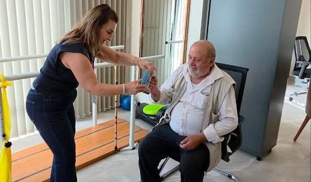 Seydişehir'de sağlıklı yaşam seferberliği: Huzurevi sakinlerinin hareket yaşı ölçüldü!