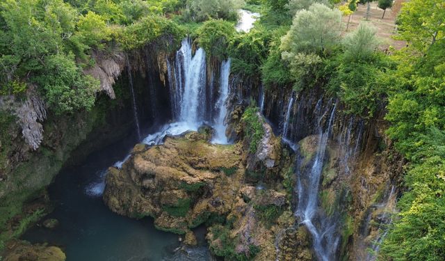 Konya’da doğanın gizli cenneti ziyaretçi akınına uğruyor