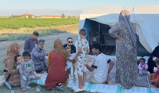Karapınar'da mevsimlik işçilerin ayağına sağlık hizmeti götürüldü!